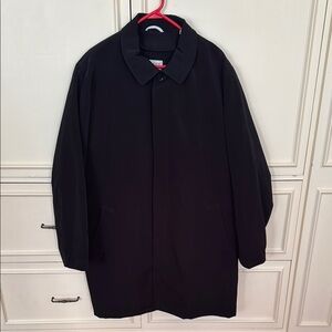 Classic Black Men's Coat Joseph Abboud, 48 Regular